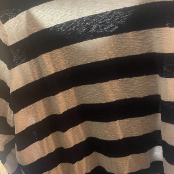 Crown & Ivy textured striped long sleeve shirt 3X - Picture 7 of 7